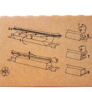 TrapezBOXX | Versand & Archiv 705x105/55x75 mm