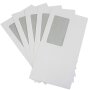 Briefumschläge weiß 110x220 mm (DIN lang) mit Fenster