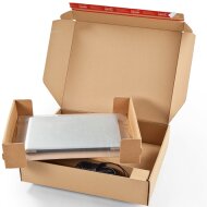 Shipping packaging for 17 inch notebooks 490x412x109 mm