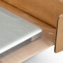 Versandverpackungssets für 17 Zoll Notebooks 490x412x109 mm