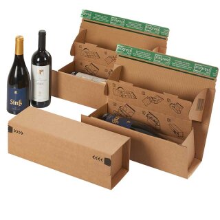 Weinboxen Multi PREMIUM | 0,75 L für 1 Flasche | 316 x...