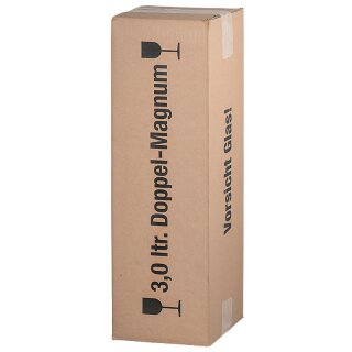 Kombiwell bottle cartons | 1 double magnum bottle 3 L | 160 x 160 x 525 mm