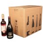 PREMIUM Flaschenkartons | 15 Flaschen 0,75 - 1 L | 524x305x368 mm