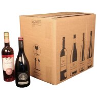 PREMIUM bottle cartons | 18 bottles 0.75 - 1 L | 628 x 305 x 368 mm