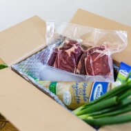Folding boxes with multi-layer insulation film | 260x160x120 mm | 5 liters