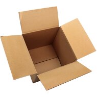 Single-wall folding boxes 113x113x100 mm