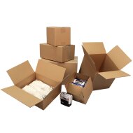 Single-wall folding boxes 113x113x100 mm