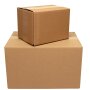 Single-wall folding boxes 113x113x100 mm