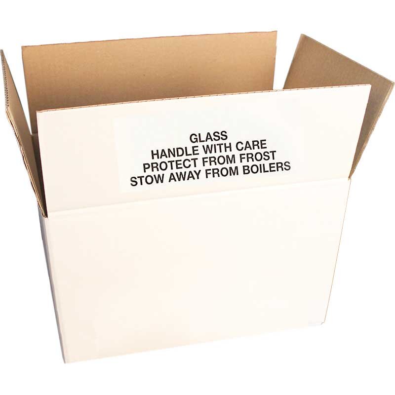 Export bottle cartons without compartments | 12 bottles 0,75 l | 320x240x310 mm