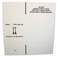 Export bottle cartons without compartments | 12 bottles 0,75 l | 320x240x310 mm