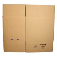Export bottle cartons | 12 bottles 1 l | 371x279x310 mm