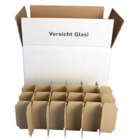 Export-Flaschenkartons | 24 Flaschen 0,2 - 0,25 L | 353x235x210 mm