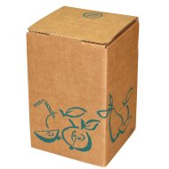 Kartons Bag-in-Box indiv. Standarddruck 5 Liter, 2c-Druck