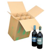 ECOLINE bottle cartons | 6 bottles 0.75 L | 305x212x368mm