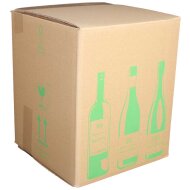 ECOLINE bottle cartons | 9 bottles 0.75 L | 316 x 305 x 368 mm