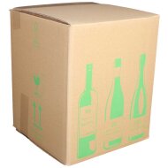 ECOLINE Flaschenkartons | 9 Flaschen 0,75 L | 316x305x368 mm