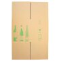 ECOLINE bottle cartons | 9 bottles 0.75 L | 316 x 305 x 368 mm