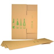 ECOLINE Flaschenkartons | 12 Flaschen 0,75 L | 420x305x368 mm