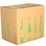 ECOLINE Flaschenkartons | 12 Flaschen 0,75 L | 420x305x368 mm