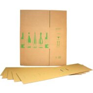 ECOLINE bottle cartons | 15 bottles 0.75 L | 524x305x368mm