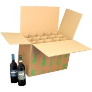 ECOLINE bottle cartons | 15 bottles 0,75 l | 524x305x368 mm