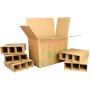 ECOLINE bottle cartons | 15 bottles 0.75 L | 524x305x368mm