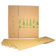ECOLINE Flaschenkartons | 18 Flaschen 0,75 L | 628x305x368 mm