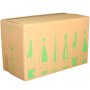 ECOLINE bottle cartons | 18 0.75 L bottles | 628 x 305 x 368 mm