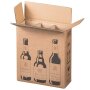 Shipping boxes BEER | 3 bottles 0.33 - 0.5 L | 255x88x288 mm