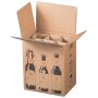 Versandkartons BIER | 6 Flaschen 0,33 - 0,5 L | 255x175x294 mm