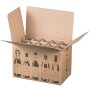 Shipping boxes BEER | 15 bottles 0.33 - 0.5 L | 440 x 255 x 288 mm