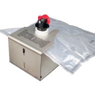 Filling holder for bag-in-box bags 120x120x100 mm