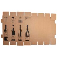 PREMIUM bottle cartons  1 bottle 0,75 - 1 l | 105 x 105 x 420 mm