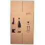 PREMIUM bottle cartons | 4? bottle 0,75 - 1 l | 212x204x368 mm