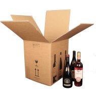 PREMIUM bottle cartons | 9 bottles 0.75 - 1 L | 316 x 305...