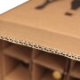 PREMIUM Flaschenkartons | 9 Flaschen 0,75 - 1 L | 316x305x368 mm