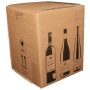 PREMIUM Flaschenkartons | 9 Flaschen 0,75 - 1 L | 316x305x368 mm
