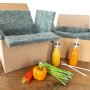 Faltkartons mit Vlies-Inlay | 360x200x210 mm | 15 Liter