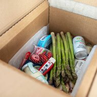 Folding cartons with 20 mm cellulose inlay | 237 x 187 x 190 mm | 7.5 liters