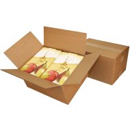 Shipping cartons for bag-in-box