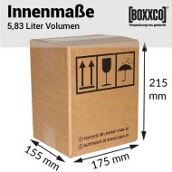 Dangerous goods packaging 175x155x215 mm