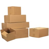 Single-wall folding boxes 300x215x140 mm
