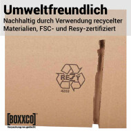 BOXXwell bottleshipping cartons | 2 bottles 0,75 - 1 l | 202x130x380 mm