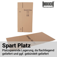 BOXXwell bottleshipping cartons | 2 bottles 0,75 - 1 l | 202x130x380 mm