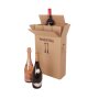 BOXXwell bottle shipping boxes | 3 bottles 0.75 - 1 L | 282 x 102 x 380 mm