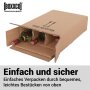 BOXXwell bottle shipping boxes | 3 bottles 0.75 - 1 L | 282 x 102 x 380 mm