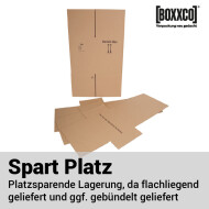 BOXXwell bottle shipping boxes | 9 bottles 0.75 - 1 L | 310 x 285 x 380 mm