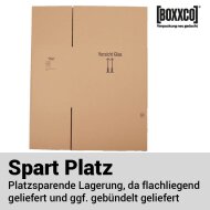 BOXXwell bottle shipping boxes | 15 bottles 0.75 - 1 L | 515 x 285 x 380 mm