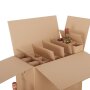 BOXXwell bottleshipping cartons | 15 bottles 0,75 - 1 l | 515x285x380 mm