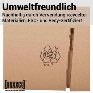 BOXXwell Flaschenversandkartons | 18 Flaschen 0,75 - 1 L | 610x285x380 mm
